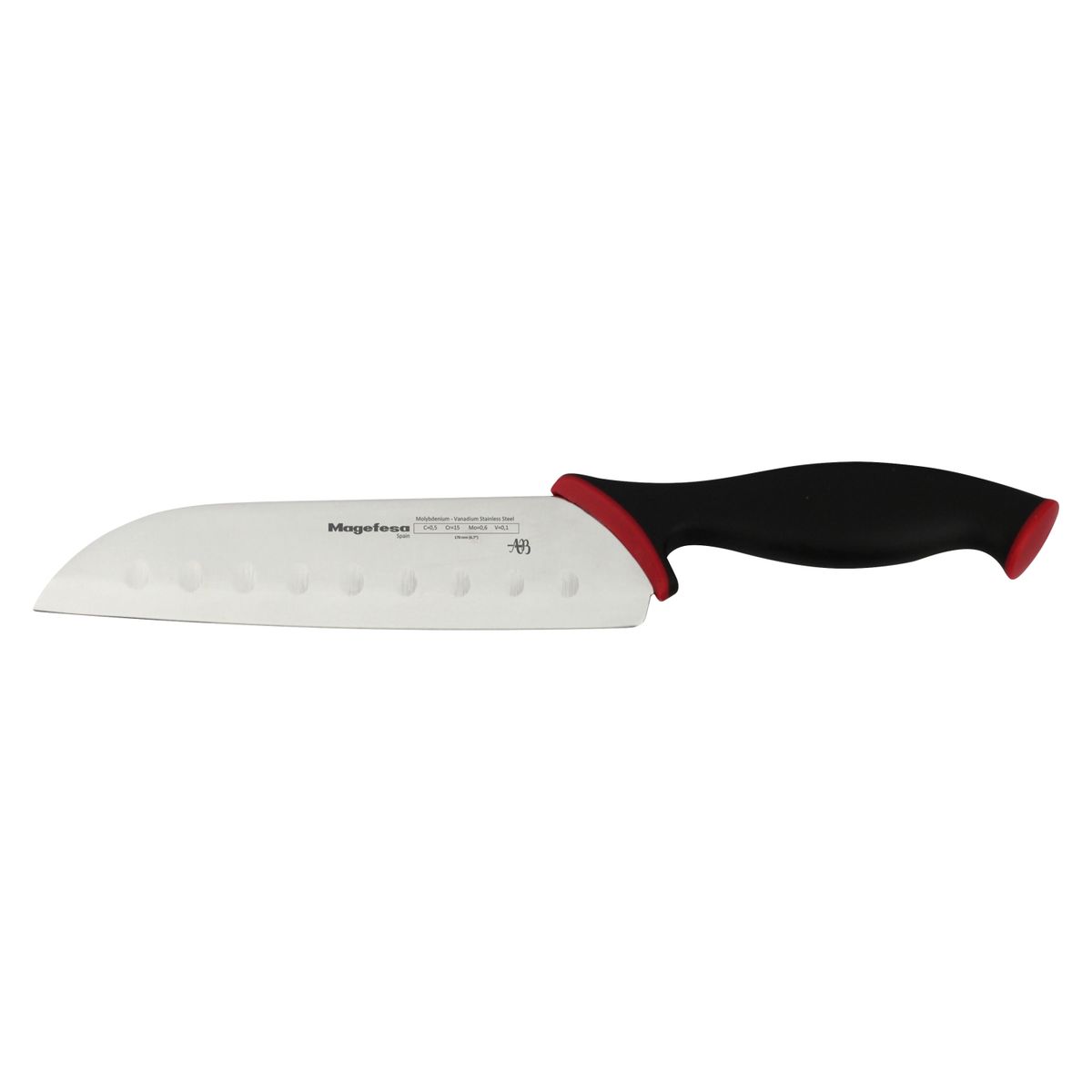 MAGEFESA - Cuchillo Santoku  17 Cm Alvaro Barrientos Magefesa