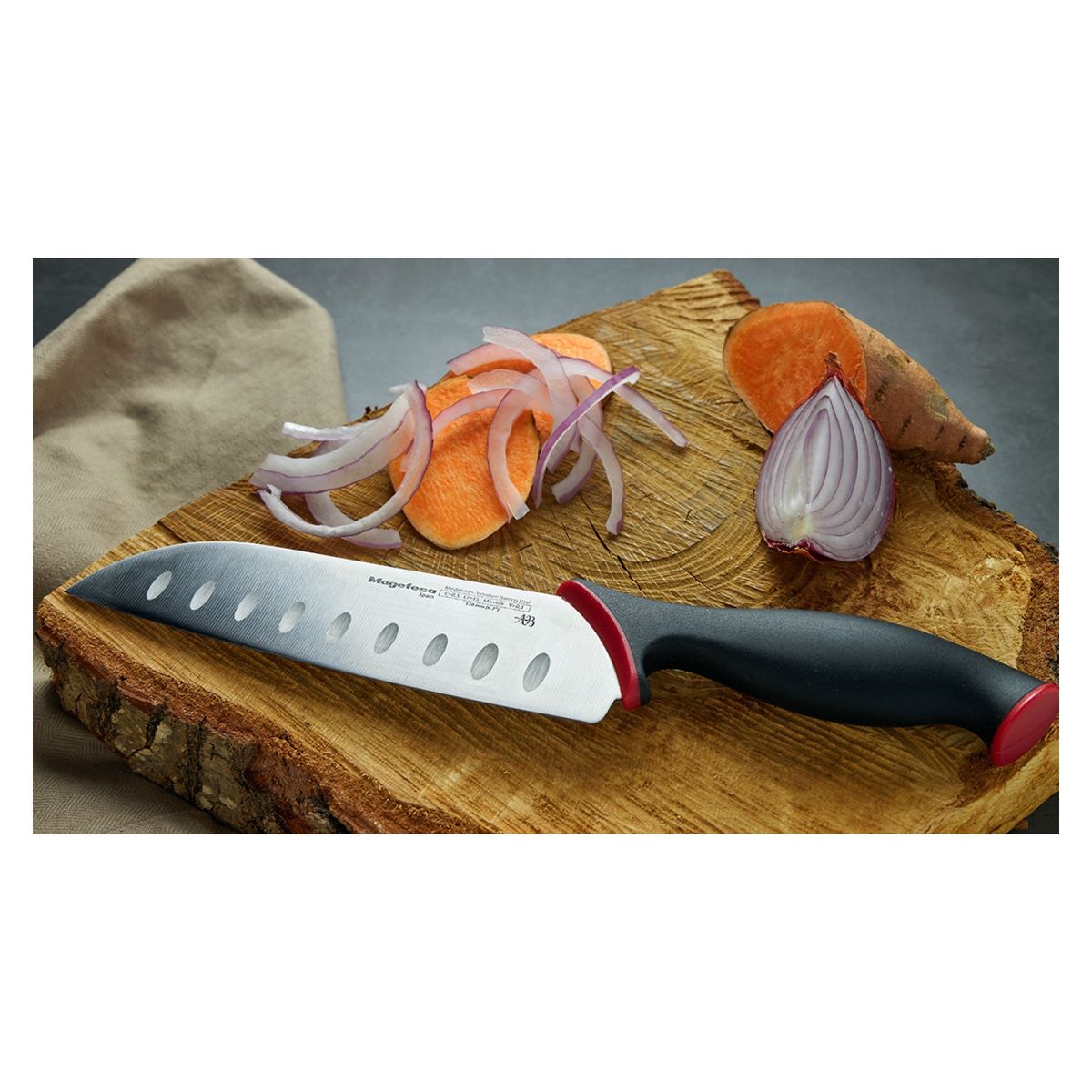 MAGEFESA - Cuchillo Santoku  17 Cm Alvaro Barrientos Magefesa