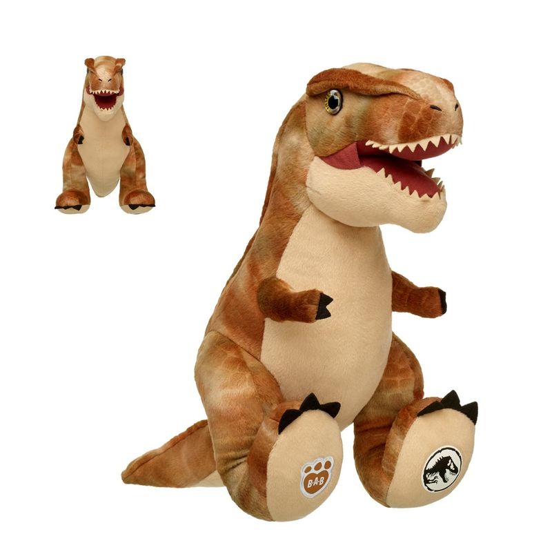 BUILD A BEAR - Peluche Build a Bear colección T rex Jurassic World