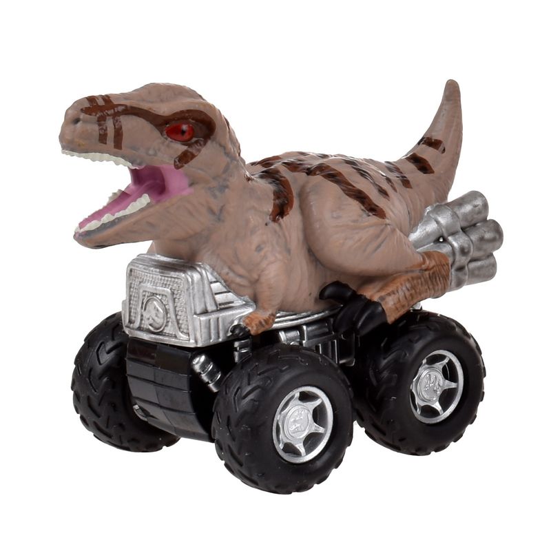 JURASSIC WORLD - Vehículo Pullback Jurassic World Atrociraptor figuras