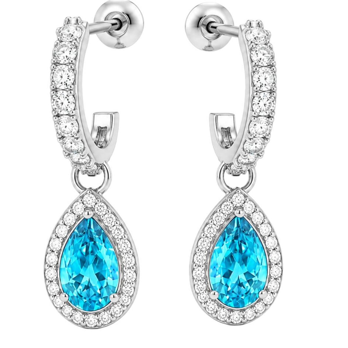 BLOOM CRYSTAL - Aros Eternity Cristal Austria en Rodio con Charms