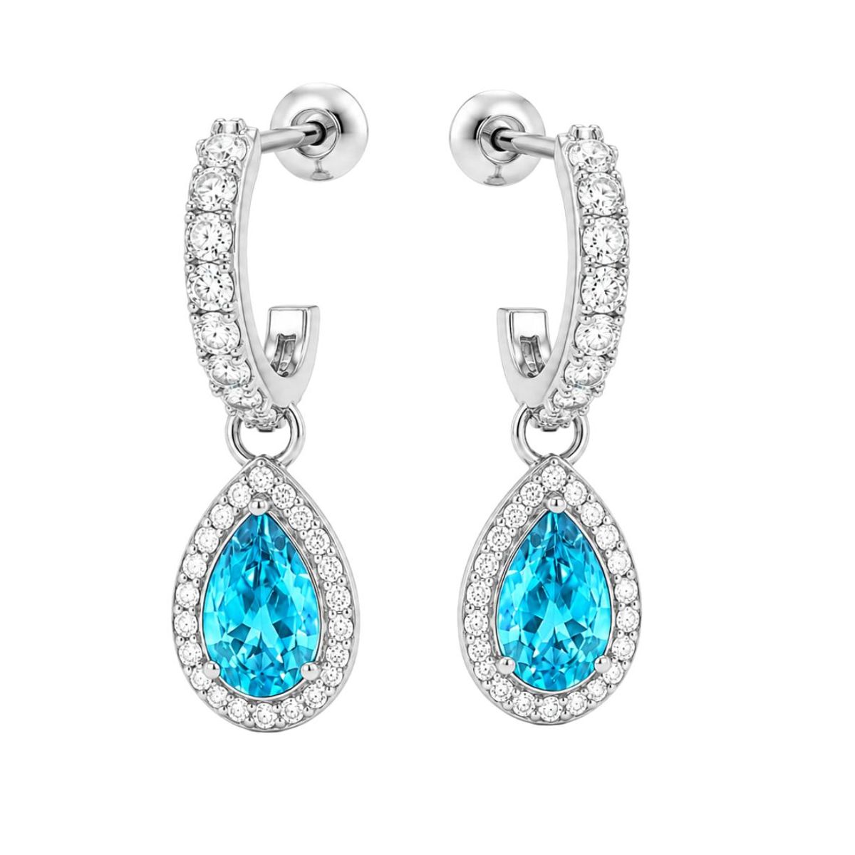 BLOOM CRYSTAL - Aros Eternity Cristal Austria en Rodio con Charms