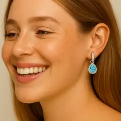 BLOOM CRYSTAL - Aros Eternity Cristal Austria en Rodio con Charms