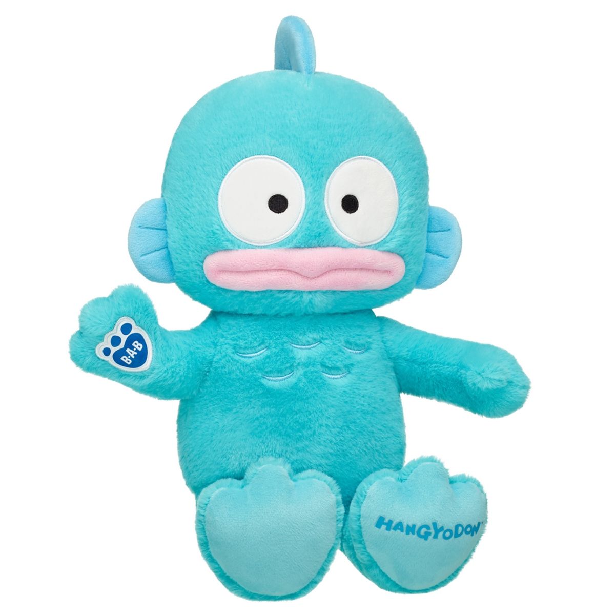 BUILD A BEAR - Peluche Build a Bear colección Hangyodon Sanrio
