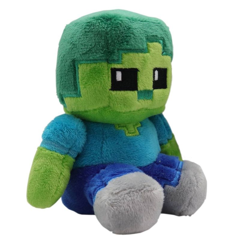 MINECRAFT - Peluche Minecraft mini Zombie 12 cm