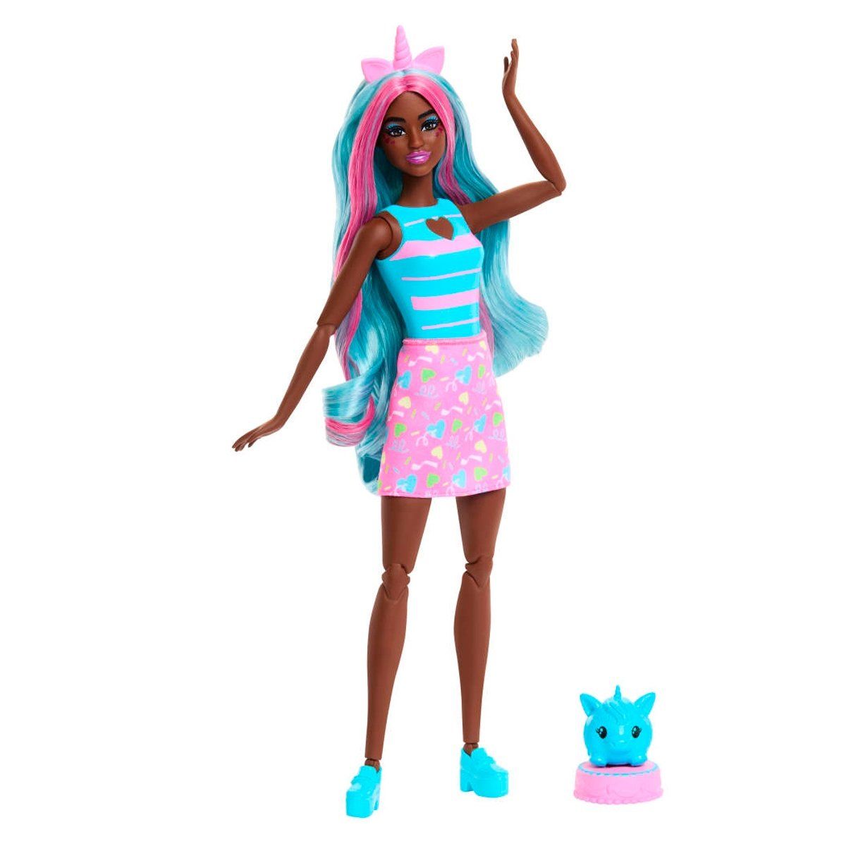 BARBIE - Muñeca Barbie Pop Reveal colección batidos celeste