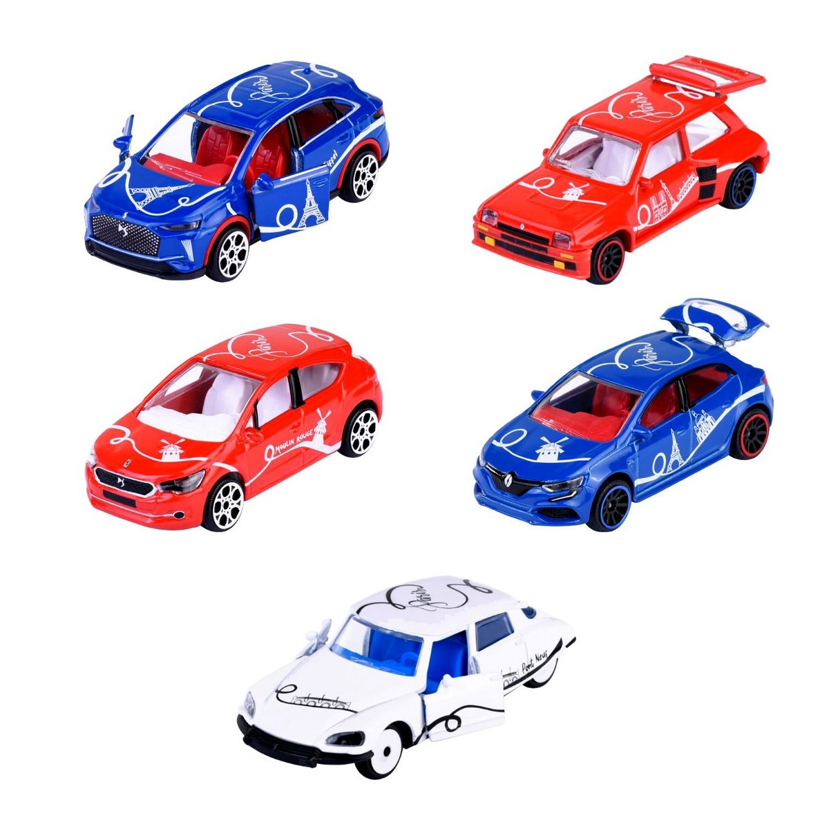 MAJORETTE - Vehículos MAJORETTE colección 5 piezas French Touch