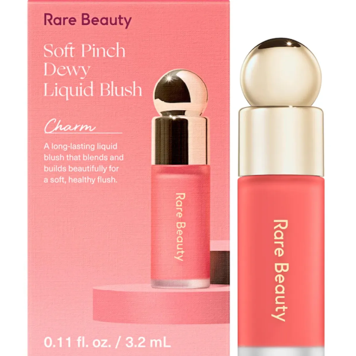 RARE BEAUTY - Mini Rubor Liquido Soft Pinch - Charm Rare Beauty