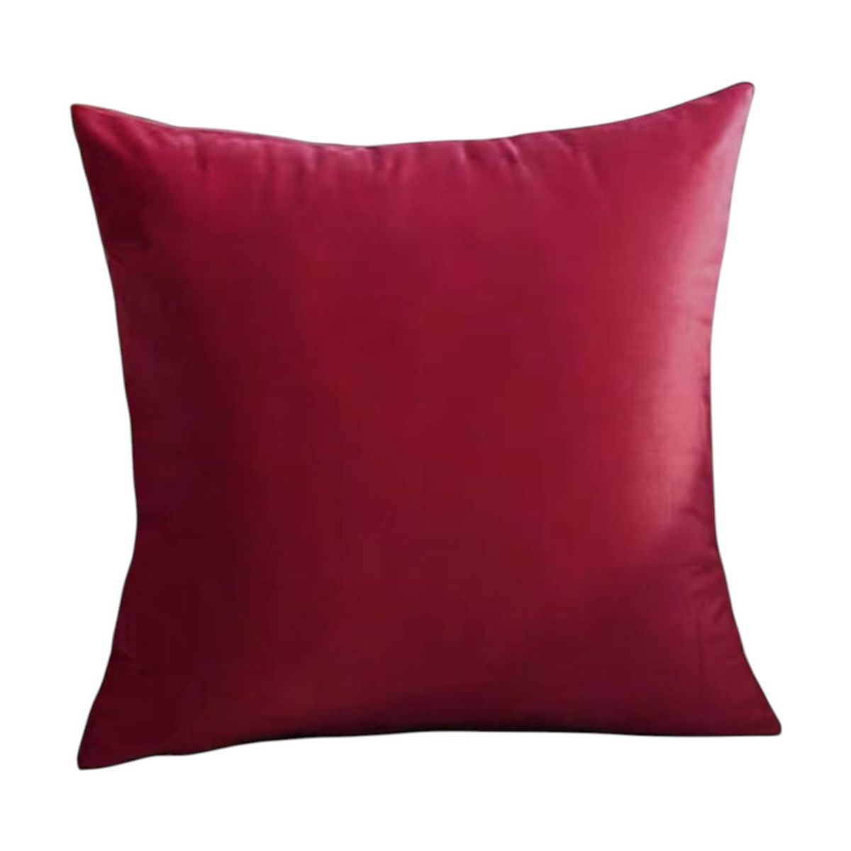 GENERICO - Cojin De Terciopelo Liso Cierre Oculto Medida 45x45cm Conchevino