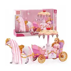 CARIBEE - Princesa En Elegante Carruaje + Caballo Eléctrico Que Camina