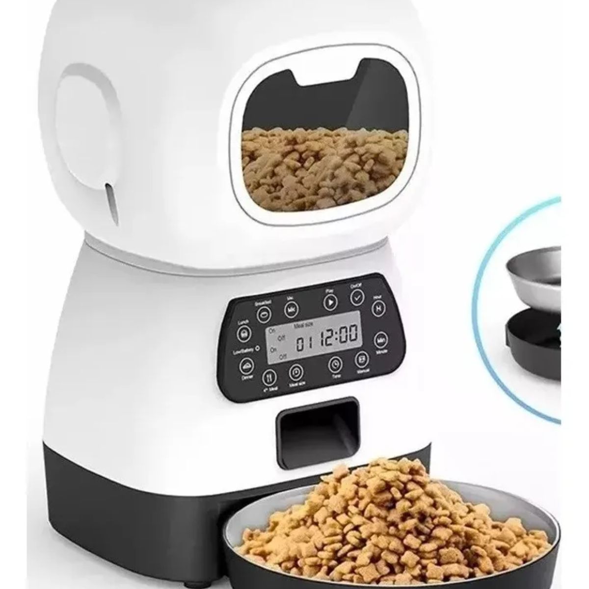 GENERICO - Comedero Automático Dispensador Comida Mascotas Programable