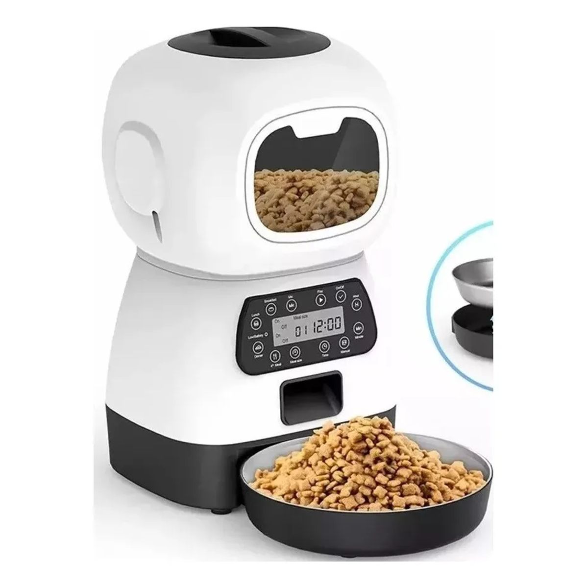 GENERICO - Comedero Automático Dispensador Comida Mascotas Programable