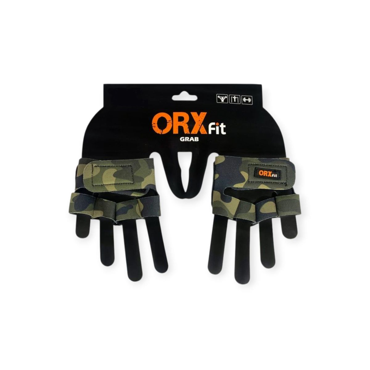 ORXFIT - GUANTES PESAS GRABS CAMO ARMY HOMBRE - ORXFIT