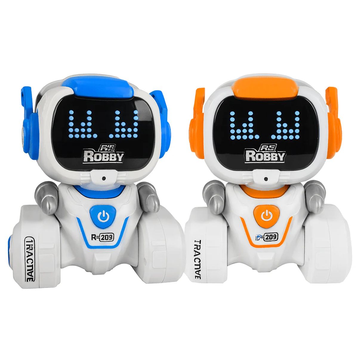 GENERICO - Robot Juguete a Control Remoto Robby con Luces y Sonido