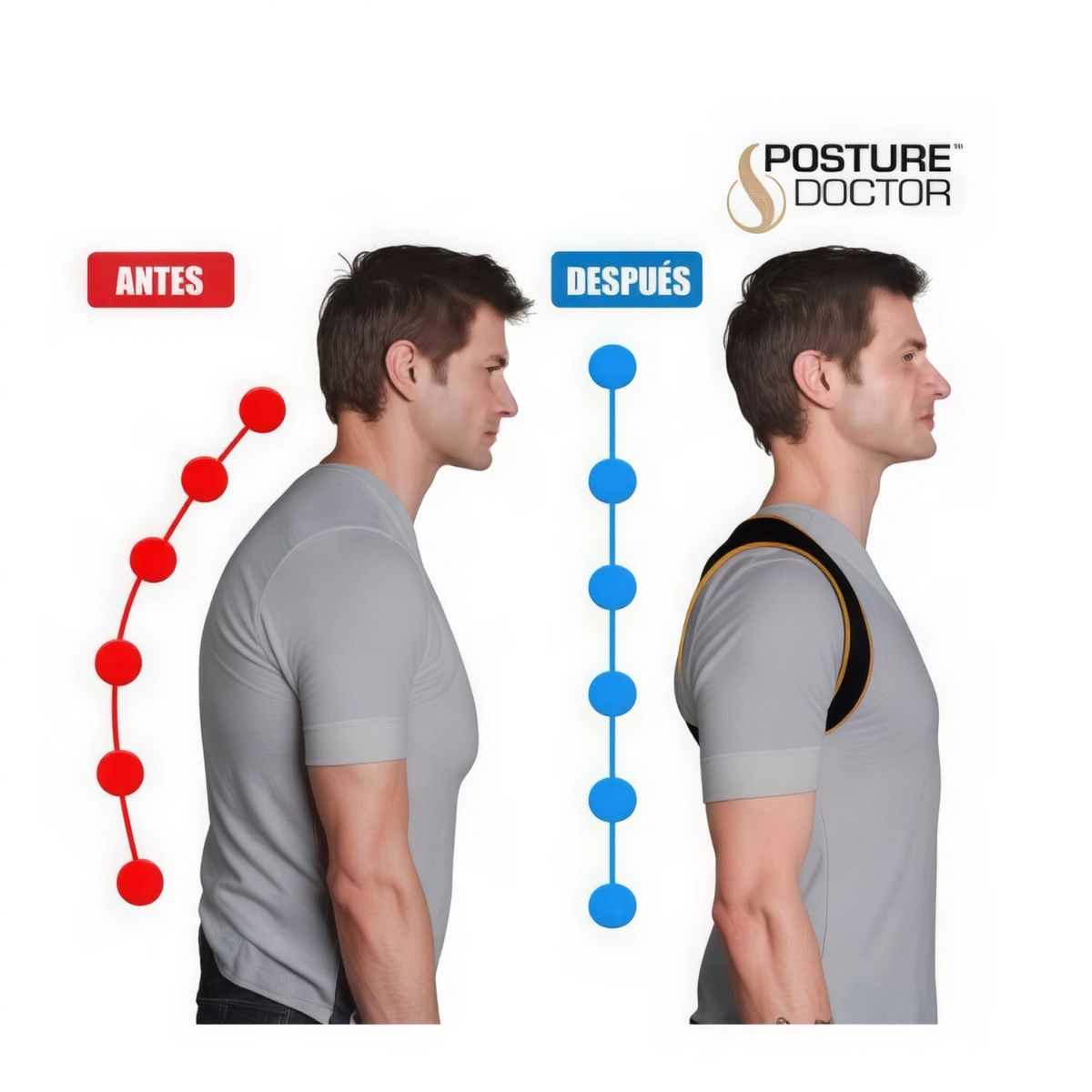 MOVI - Corrector Postura- Doctore Posture Alivia tu Espalda