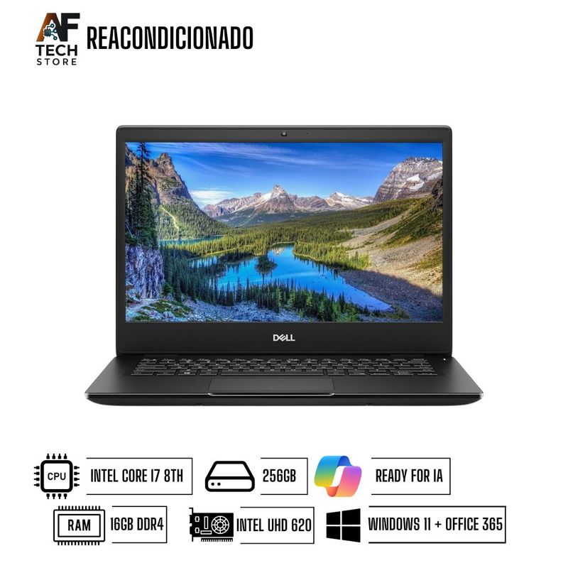 DELL - Notebook Dell 5400 I7 Advanced (Win11 - Office365) Reacondicionado