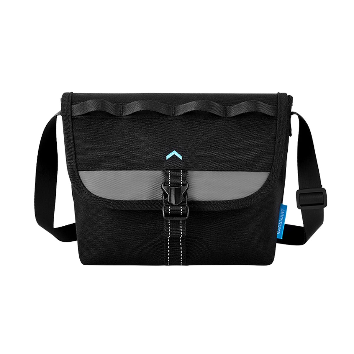 BAGSMART - Bagsmart Bolso Bandolera UPSI Compacto de Uso Diario Negro