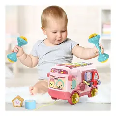 GENERICO - Autobús Rompecabezas Xilofono Juguete Interactivo Para Bebe