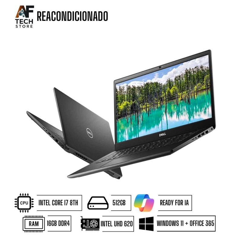 DELL - Notebook Dell 5400 I7 Performance (Win11 - Office365) Reacondicionado