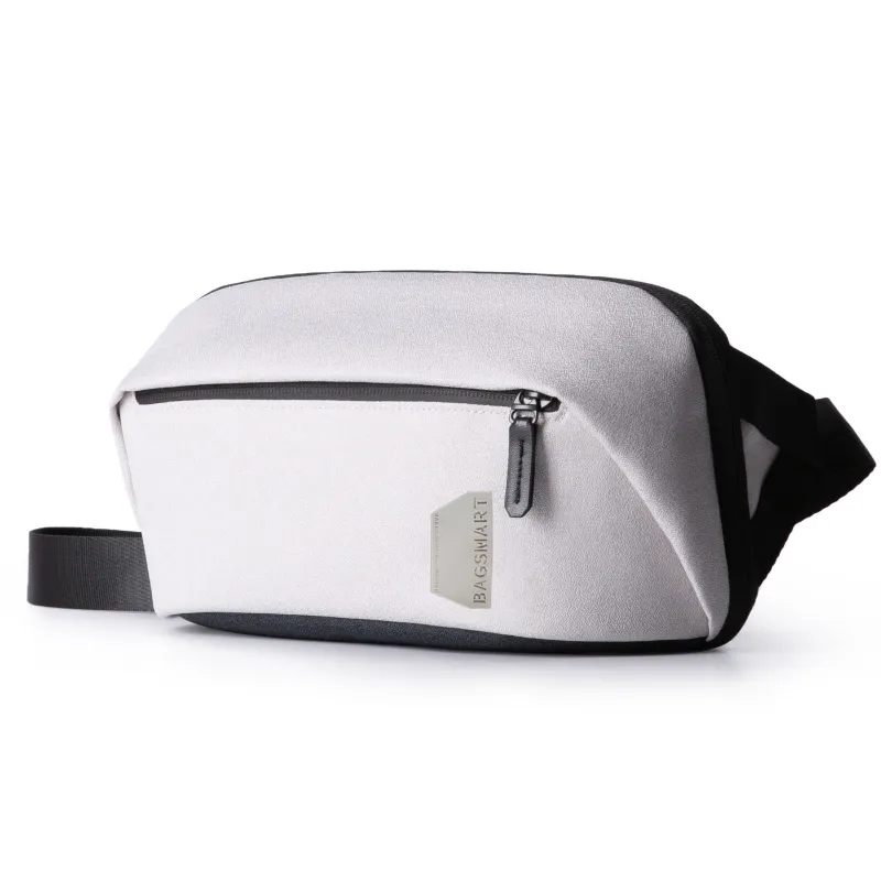 BAGSMART - Bagsmart Banano Urbano Falco con Correa Ajustable Oxford Gris