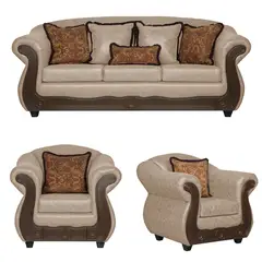 BLACK FACTORY - Juego de Living 3 1 1 Estambul