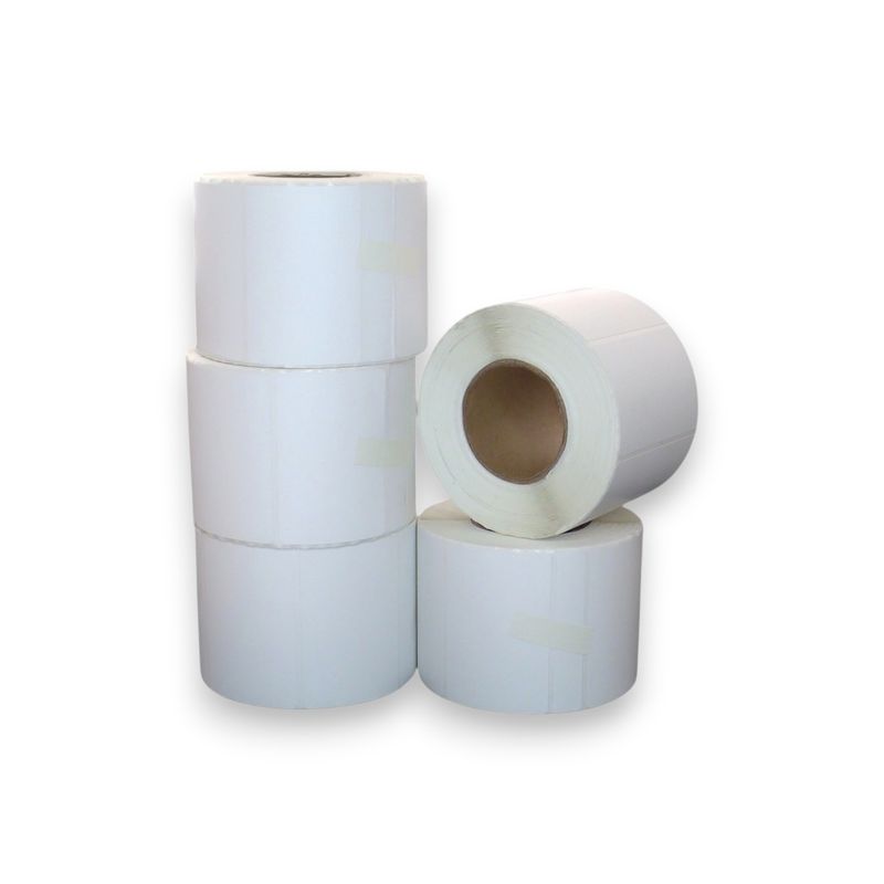 BLOCCARE - Etiqueta Térmica Autoadhesiva 60x40 mm – Pack 5 (4000 Und.)