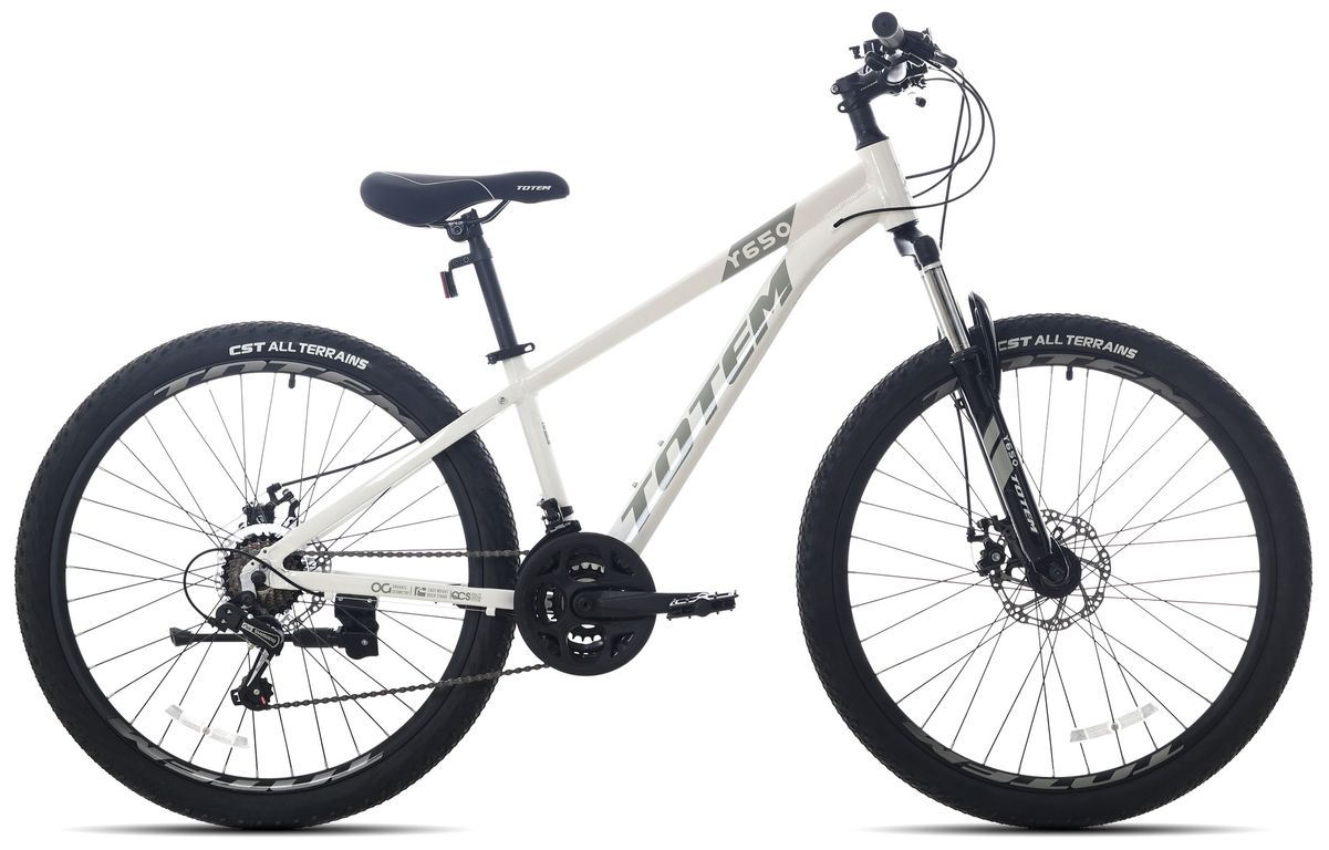 BICICLETA MTB ARO 26 MODELO Y650 BLANCO GRIS Blanco XS