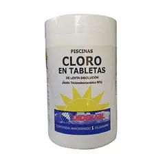 DIDEVAL - CLORO PISCINA TABLETAS 5 X 200 GRS