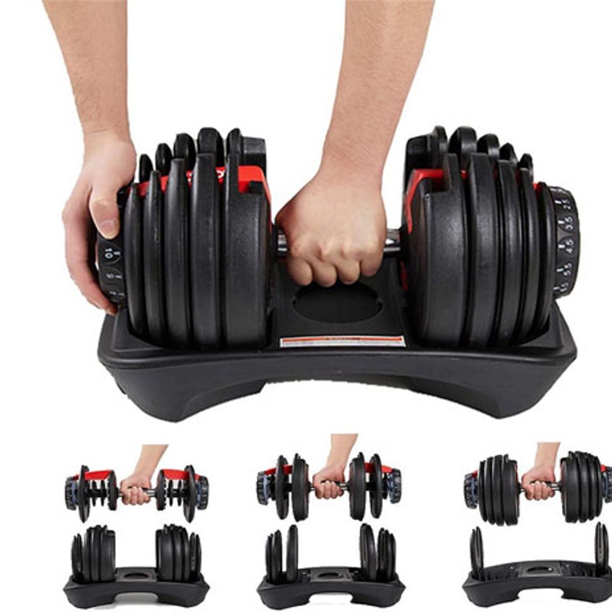 SCORE FIT - Mancuerna 24 kg Ajustable