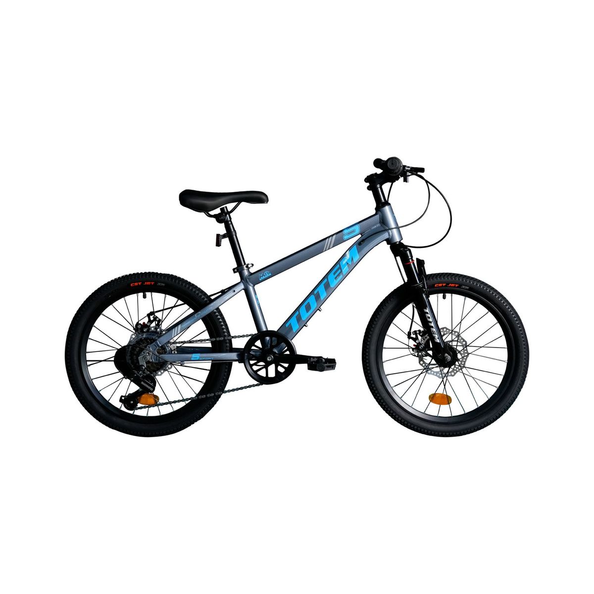 TOTEM - BICICLETA TOTEM MTB ARO 20 MODELO SAILING GRIS