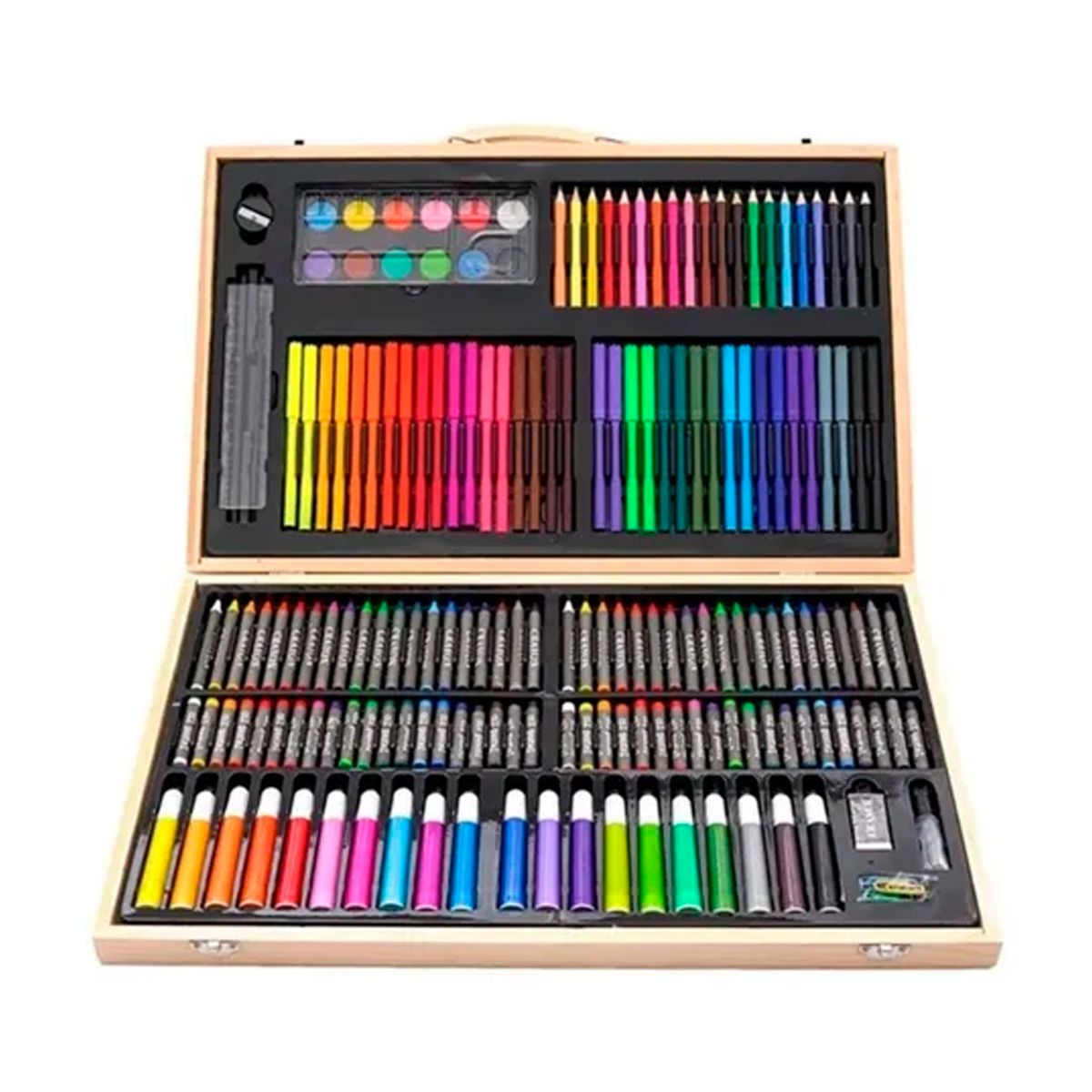 IRM - Set De Dibujo Y Pintura, Lápices Y Accesorios 180 Piezas