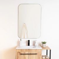 Espejo Rectangular con Esquinas Redondeadas 60X40cm