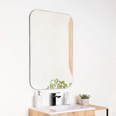 Imagen 2 del producto Espejo Rectangular con Esquinas Redondeadas 60X40cm