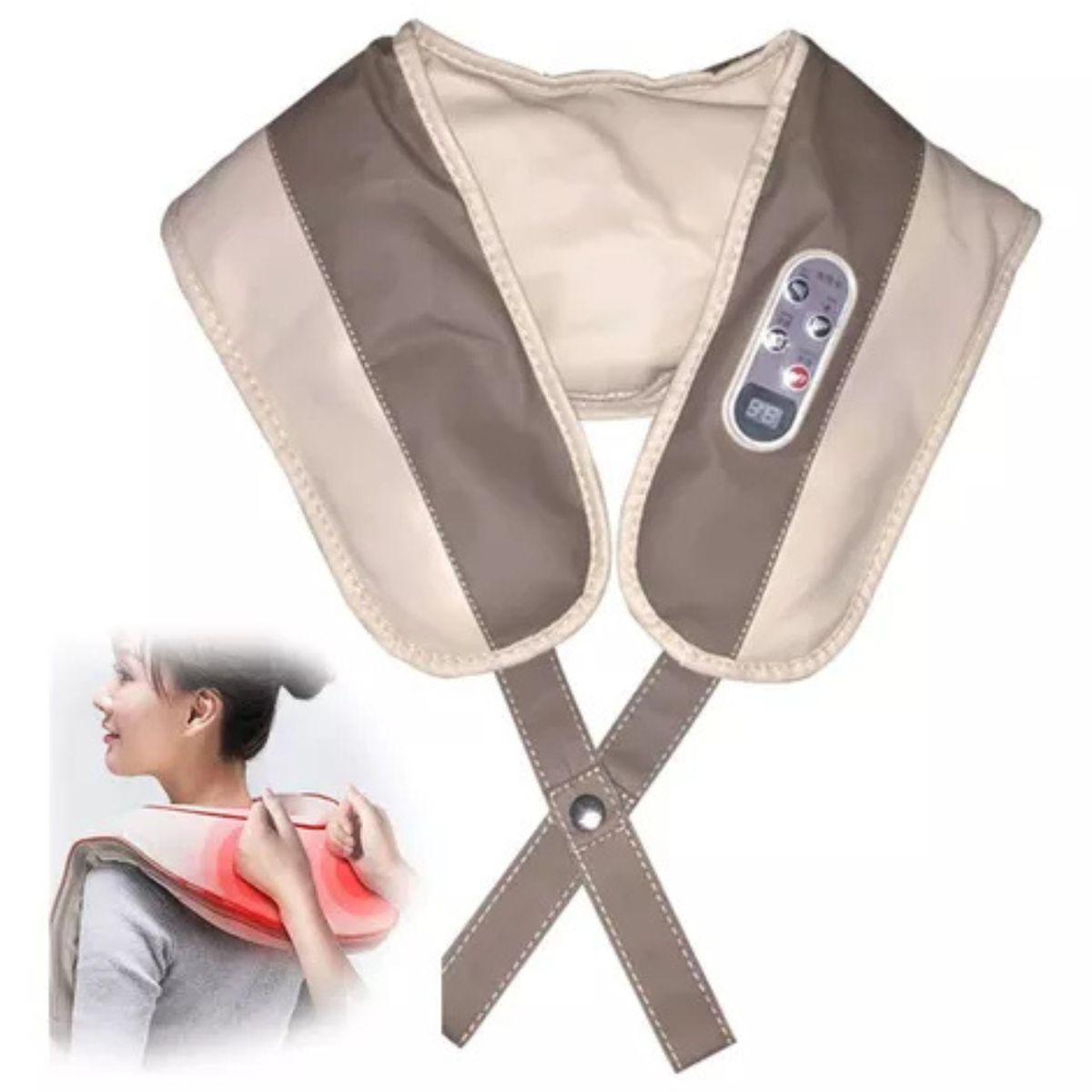MOVI - Cojin Masajeador cuello y espalda