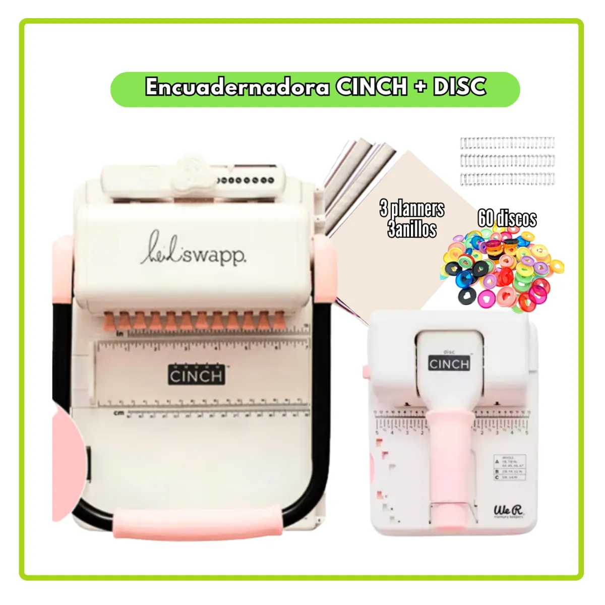 AMERICAN CRAFTS - Cinch Rosada + Disc S63