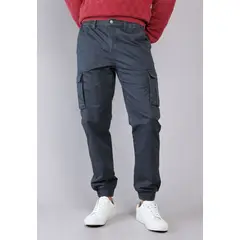 SOVIET - Pantalon Jogger Stone Wash Spandex