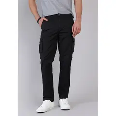 SOVIET - Pantalon Cargo Spandex Stone Wash