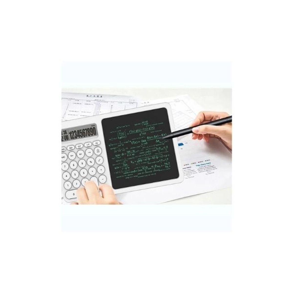 GENERICO - Calculadora de Escritorio con Pantalla de Escritura Magica