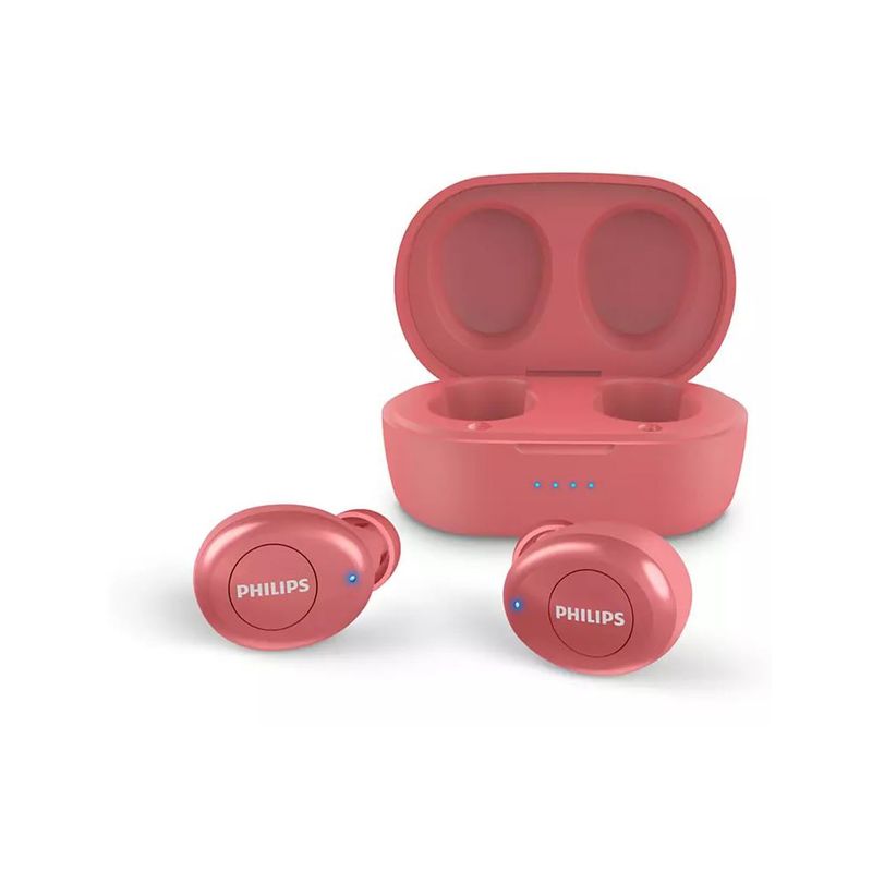 PHILIPS - Audífonos True Wireless TAT2205 4+8 Hrs Rojo