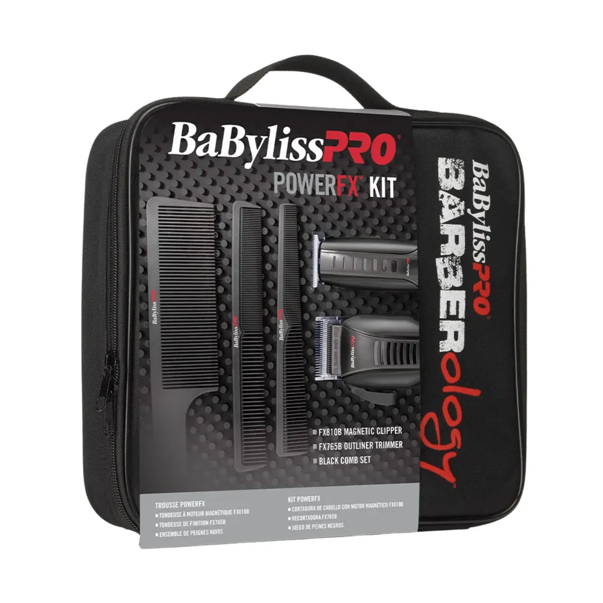 BABYLISS PRO - Barber Combo Corta Pelo Desvelladora Peinetas Babyliss Barbero