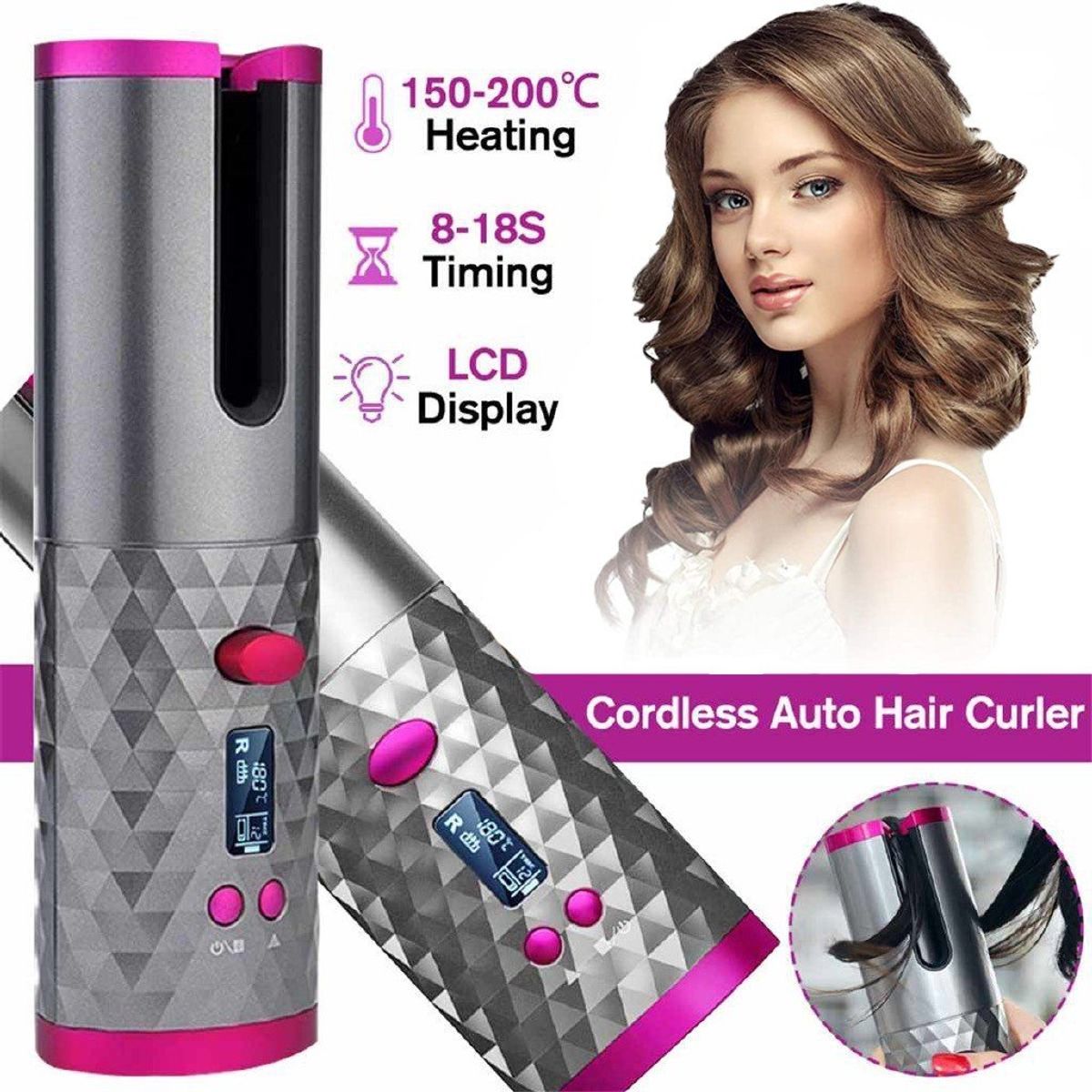 MOVI - RIZADOR DE PELO AUTOMATICO RECARGABLE