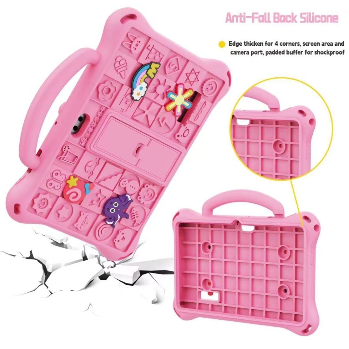 BRO TOUMI - Toumi Tablet  MC Pegasus Para Niños 7 Pulgadas 6g+128g Android 12-Rosa