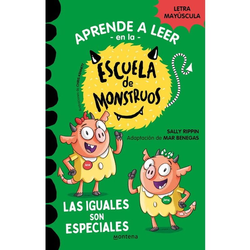 MONTENA - ESCUELA MONSTRUOS 3 IGUALES SON ESPECIA