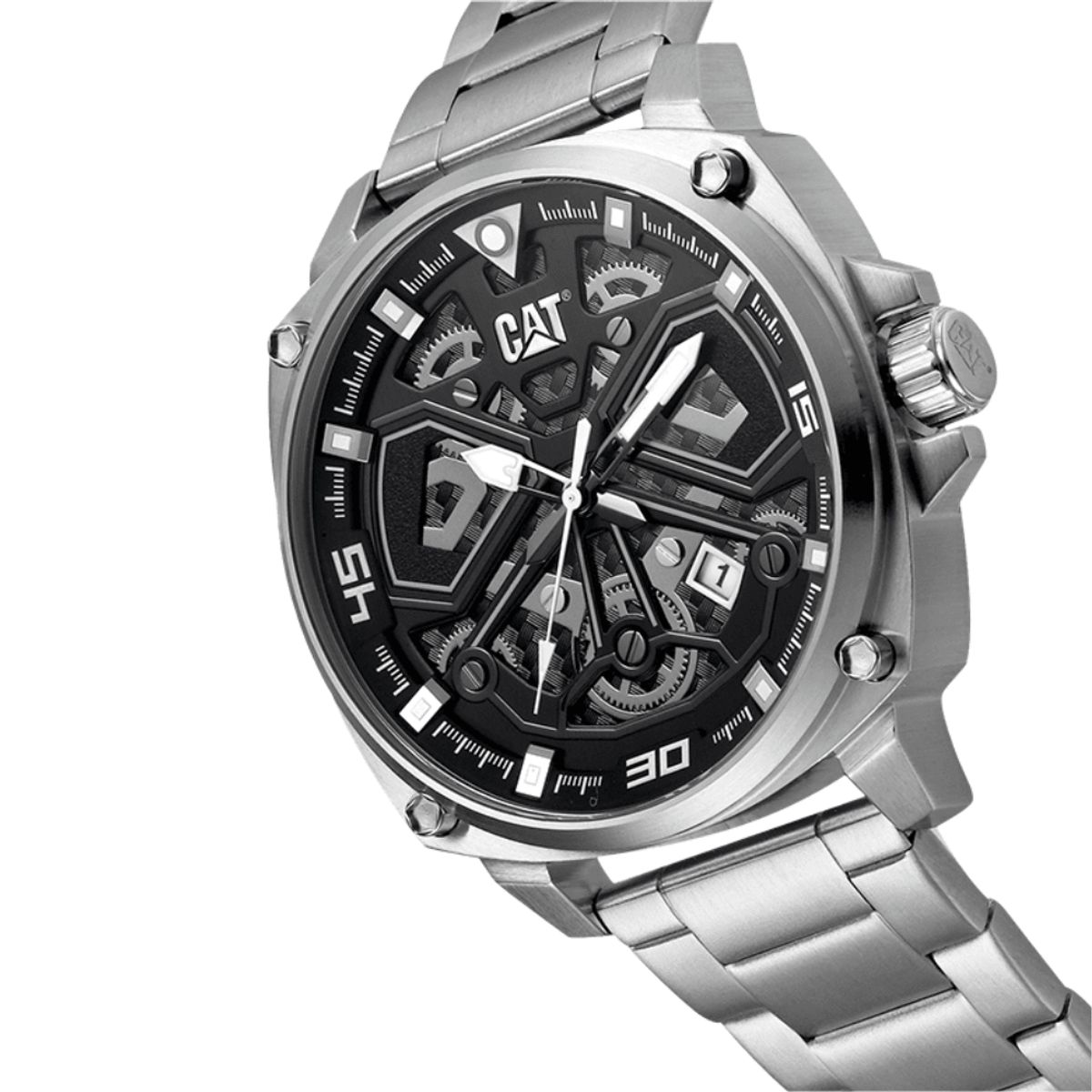 CAT - RELOJ CAT AJ14111121 TOKYO PLATEADO