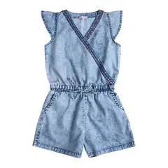 EXCEPTION - Enteriro Corto Mezclilla Liviana Niña