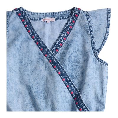 Imagen 2 del producto Enteriro Corto Mezclilla Liviana Niña