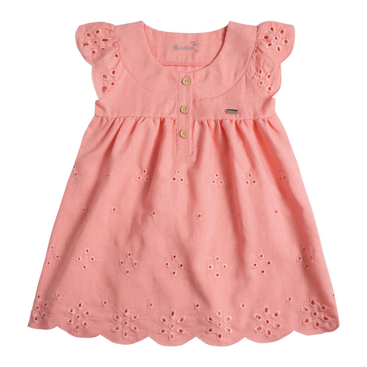 EXCEPTION - Vestido Tela Bebé Niña Exception