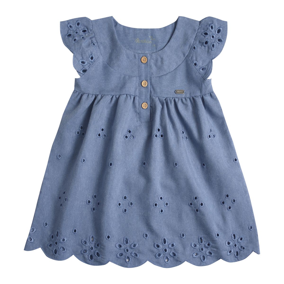 EXCEPTION - Vestido Tela Bebé Niña Exception