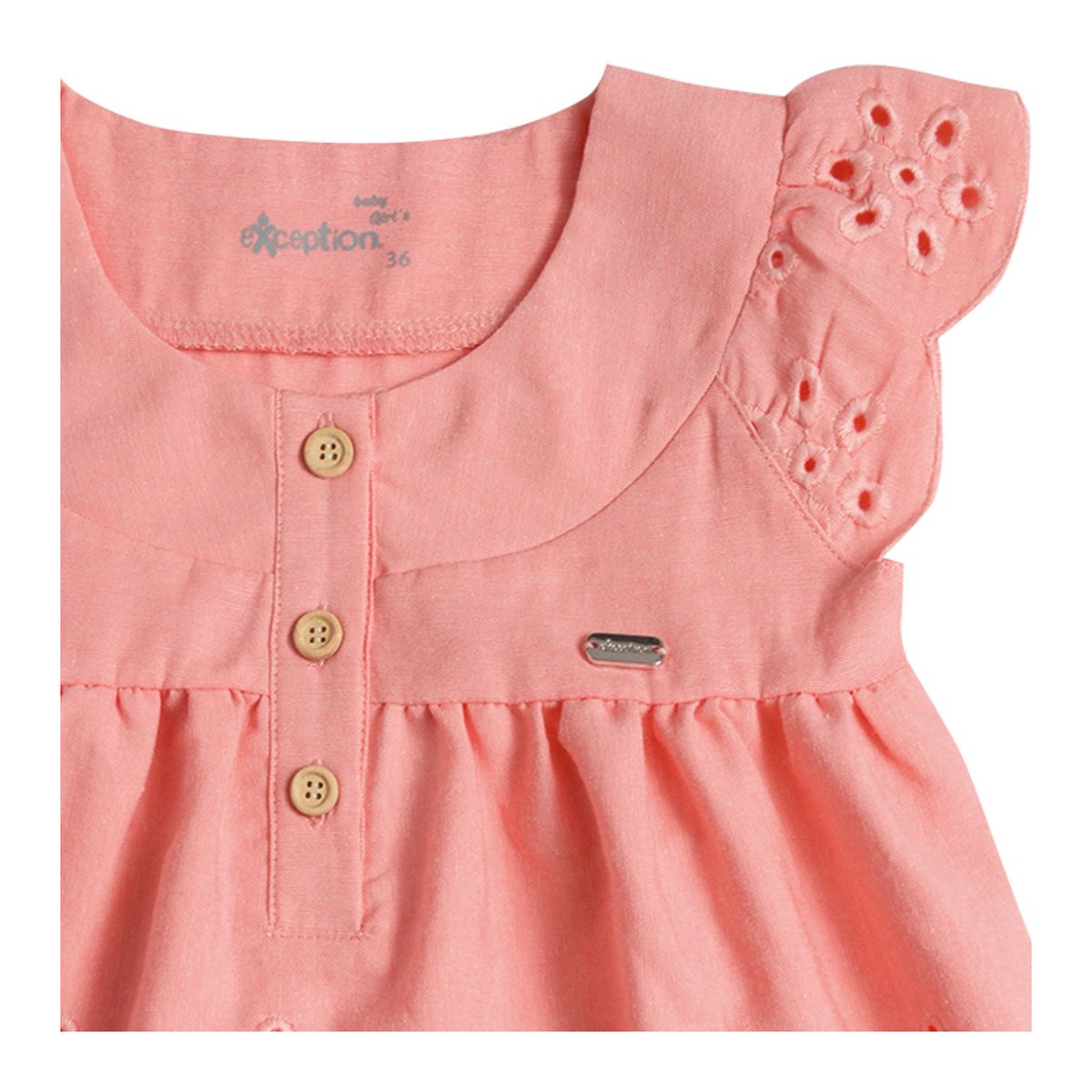 EXCEPTION - Vestido Tela Bebé Niña Exception