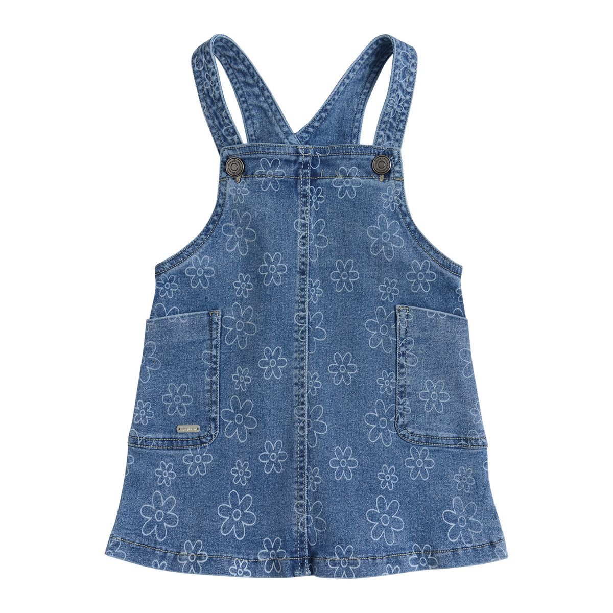 EXCEPTION - Jumper Mezclilla Bebé Niña Exception